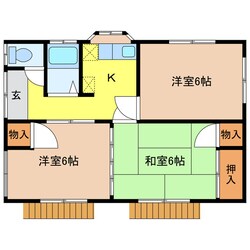 戸矢崎荘の物件間取画像